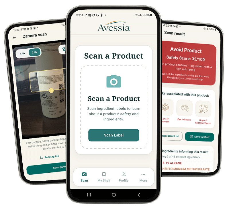 Avessia app scan result examples